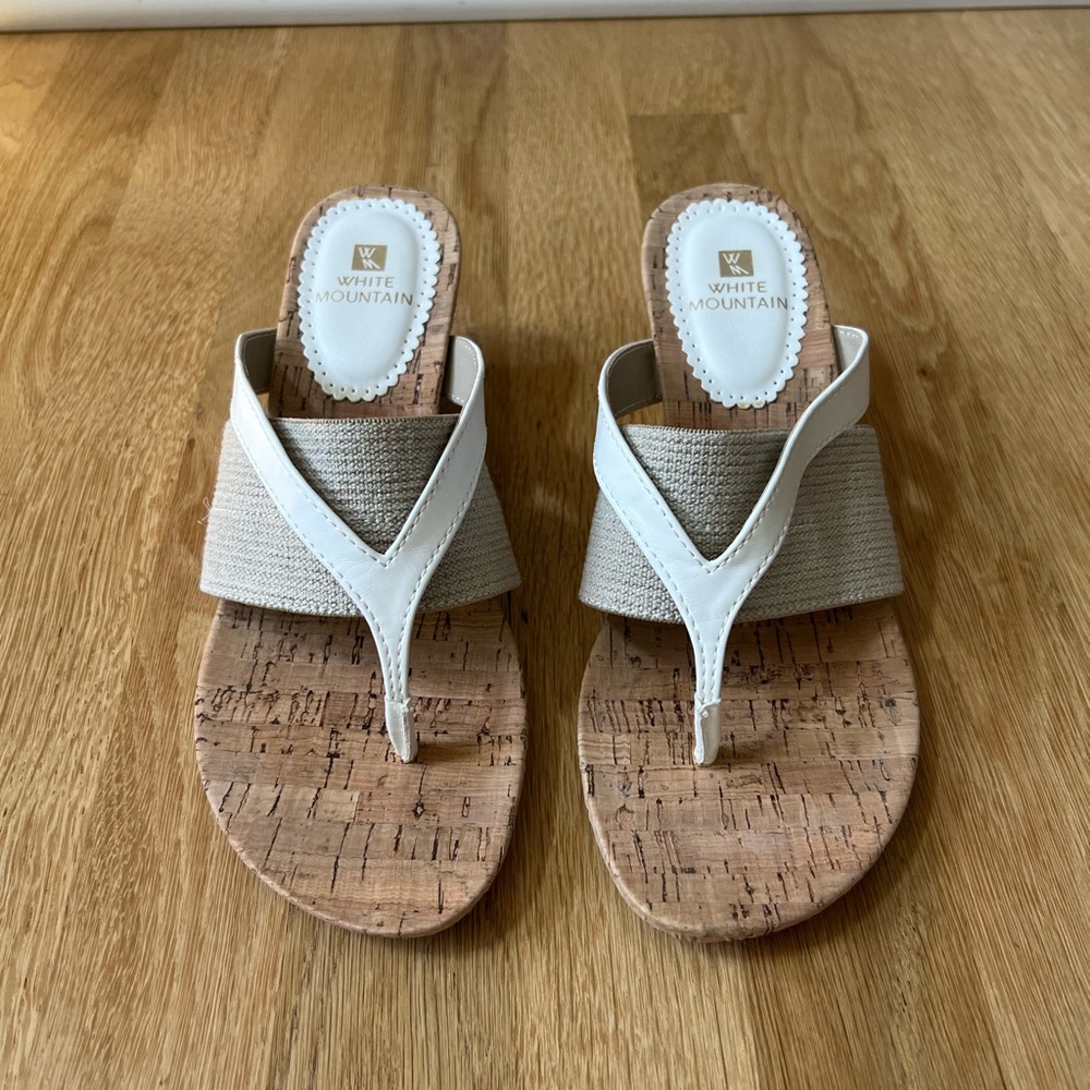 White Sandals